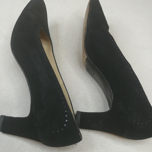 Silvia Fiorentina Womens Suede Rounded Toe. 2.5" H - Picture 5 of 8